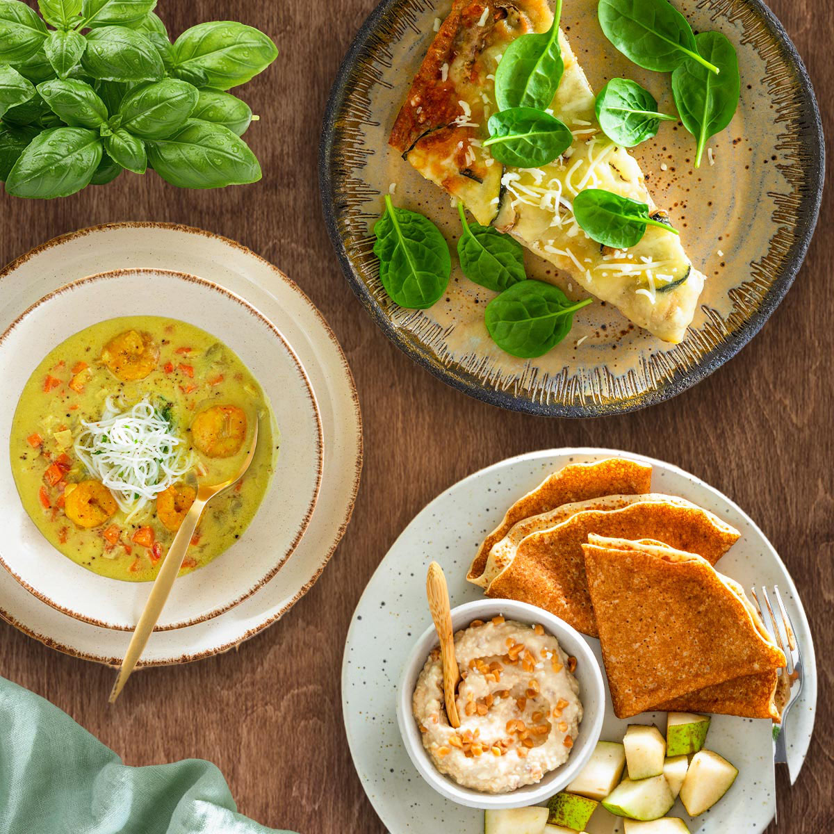 Vege & Fish Trio