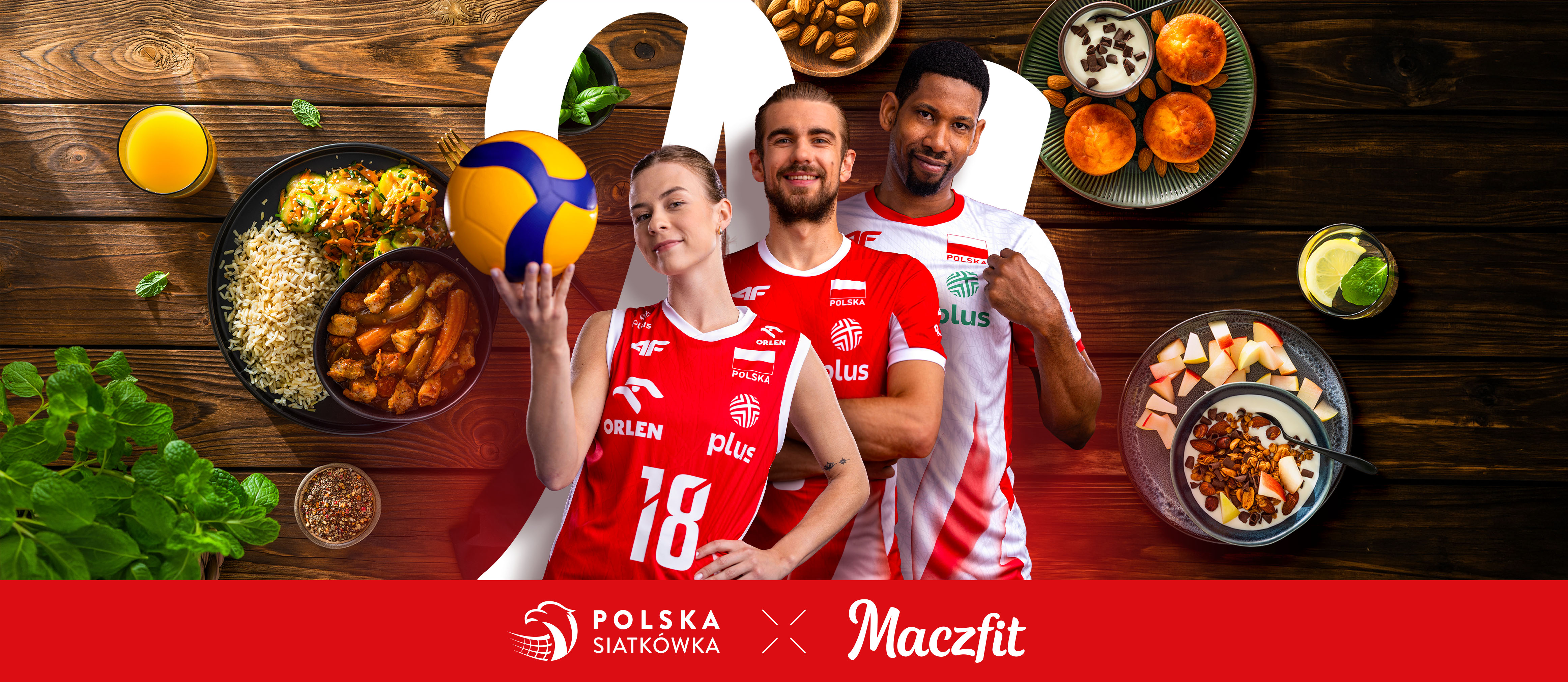 Maczfit i Reprezentacja Polski w piłce siatkowej